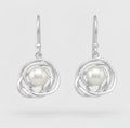 Earrings Twist - Gold Plated Twisted Design Earrings