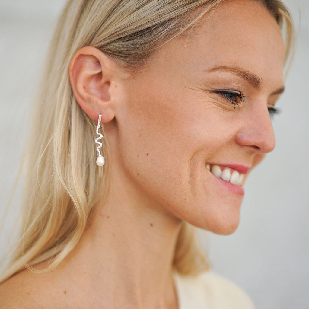 Earrings Wave - Wave Design Earrings