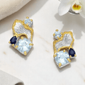 Earrings Wings - Sterling Silver Angel Wing Earrings