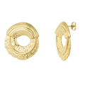 Earrings Yun - Gold Plated Minimalist Earrings