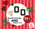 Get FREE Ring with Earrings - Holiday Glam Bundle