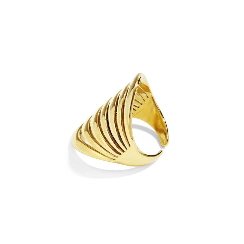 Cher - Open Design Gold Ring