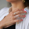 Ring Flow - Sterling Silver Flowing Design Ring