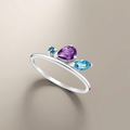 Ring Ocean Breeze - Sterling Silver Ocean-Inspired Ring