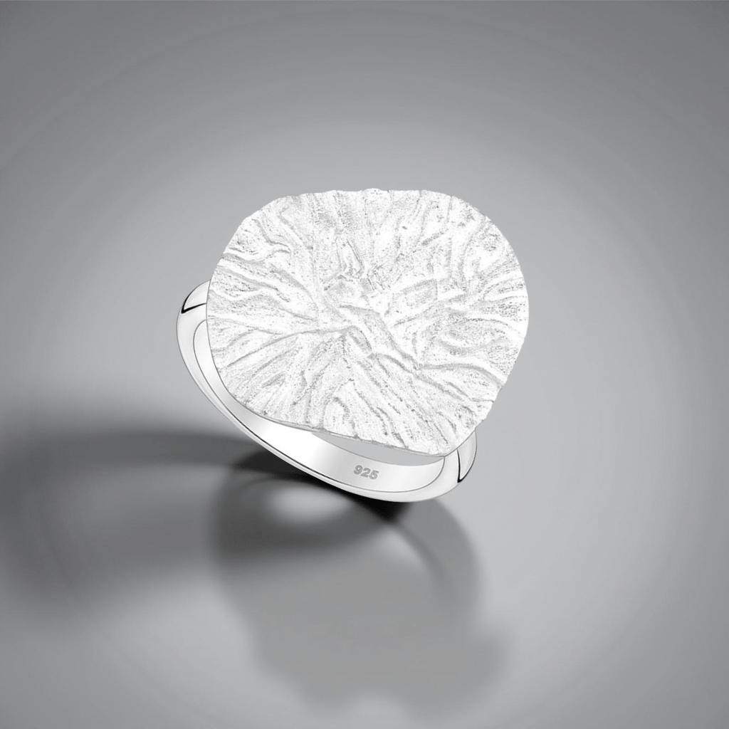 Ring Touch - Sterling Silver Elegant Minimalist Ring