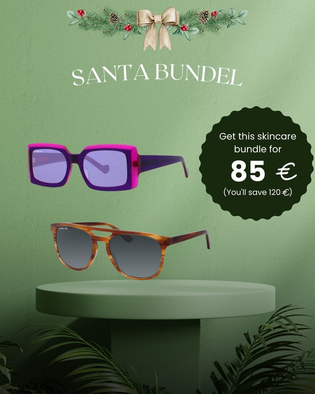 SANTA GLASSES