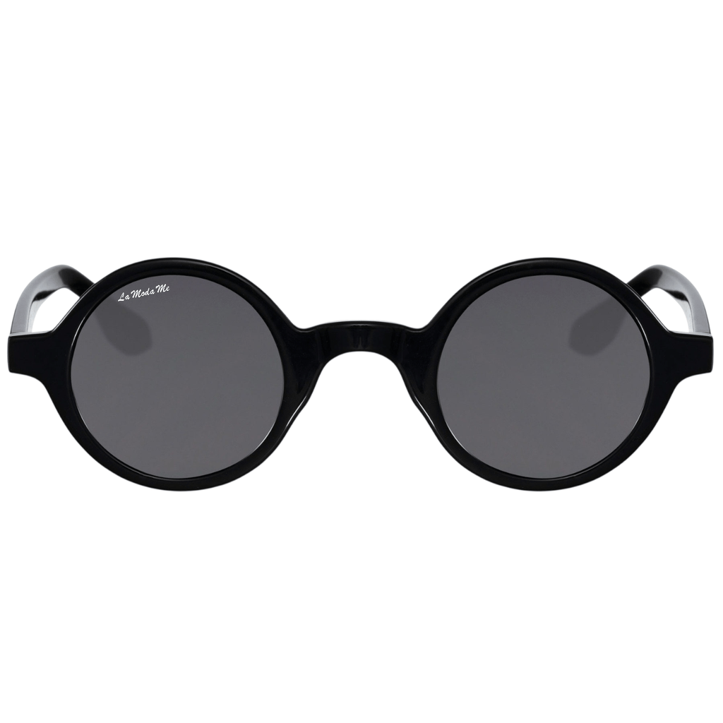 Barcelona Black Sunglasses - Minimalist UV400