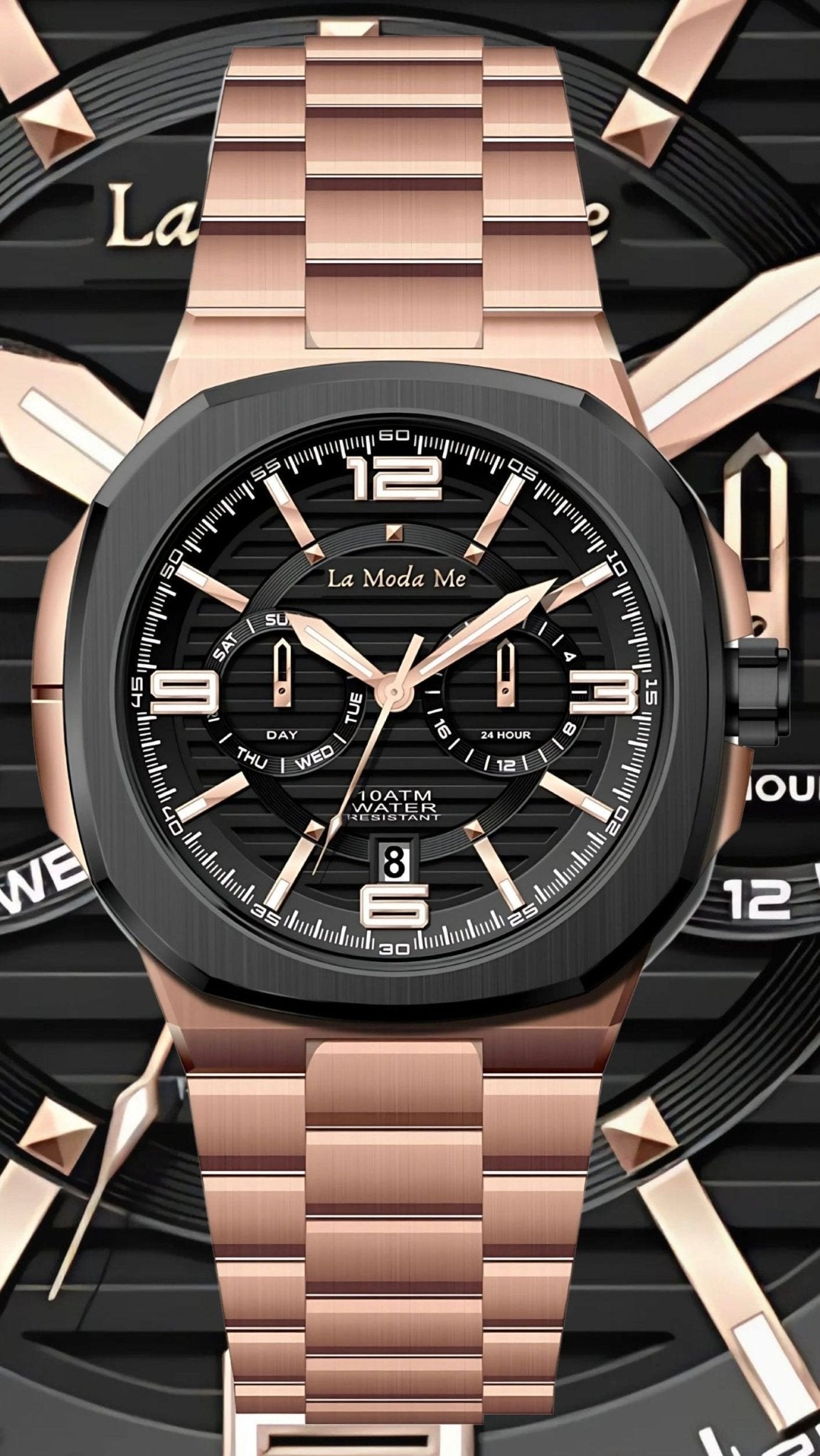 Sir Willen Rose Gold Edition Watch - Premium Luxury Timepiece