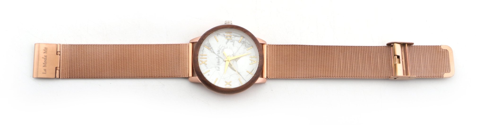 Watch Aurora Rose - Eco-Friendly Rosegold & Walnut Luxury Timepiece