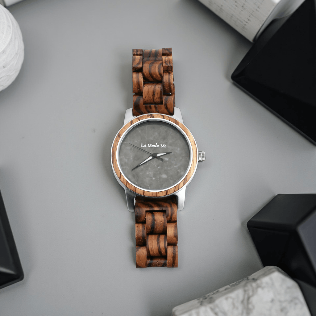 Watch Horizon - Eco-Friendly Walnut Wooden Timepiece