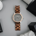 Watch Horizon - Eco-Friendly Walnut Wooden Timepiece
