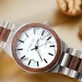 Watch Madira - Eco-Friendly Walnut & Steel Elegant Timepiece-0
