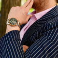 Watch Timberline Blue - Eco-Friendly Wooden Timepiece