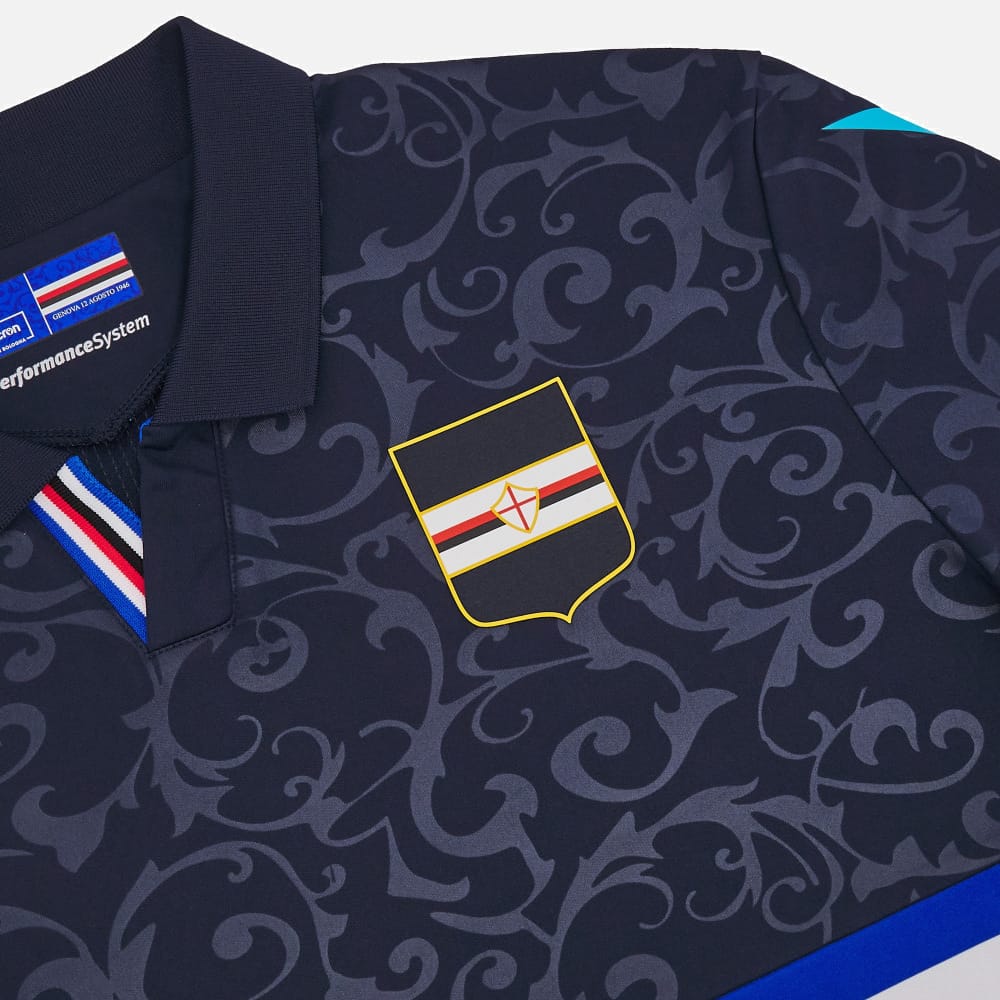UC Sampdoria Third soccer jersey 2024/25 - Macron