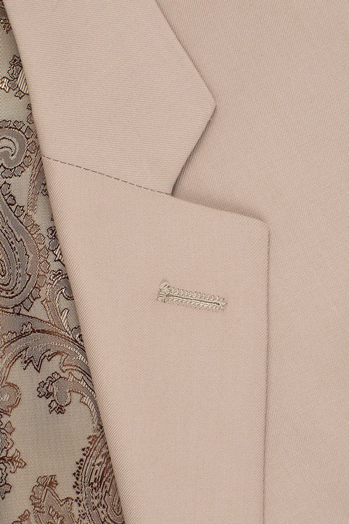 "Madison" Tan Suit Jacket Notch (Separates)