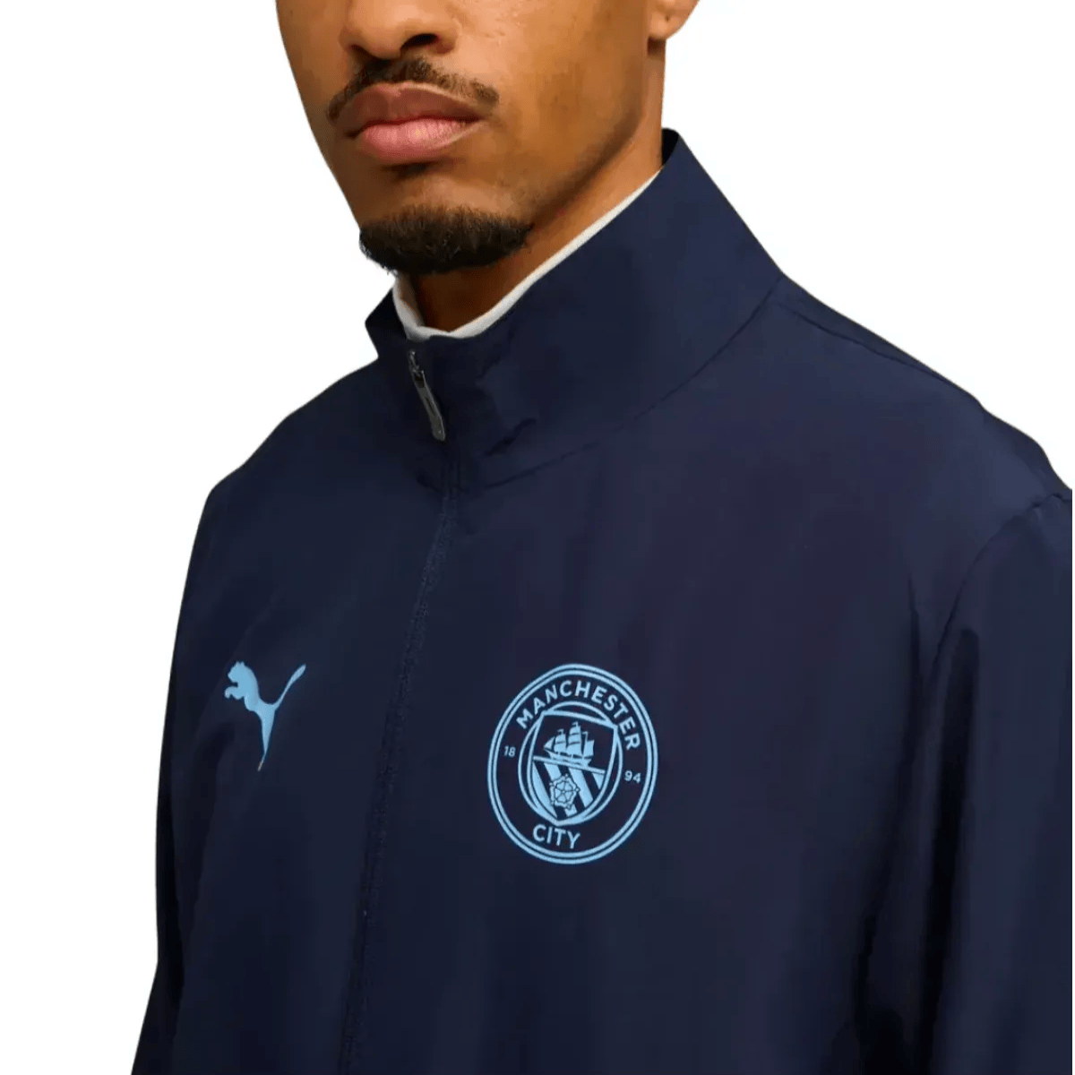 Manchester City woven Casual soccer tracksuit 2025/26 - Puma