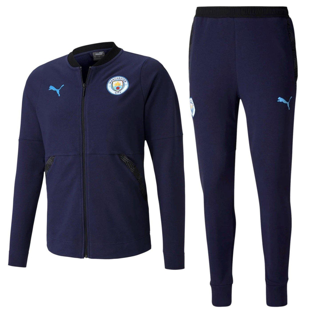 Manchester City Casual presentation Soccer tracksuit 2020/21 - Puma