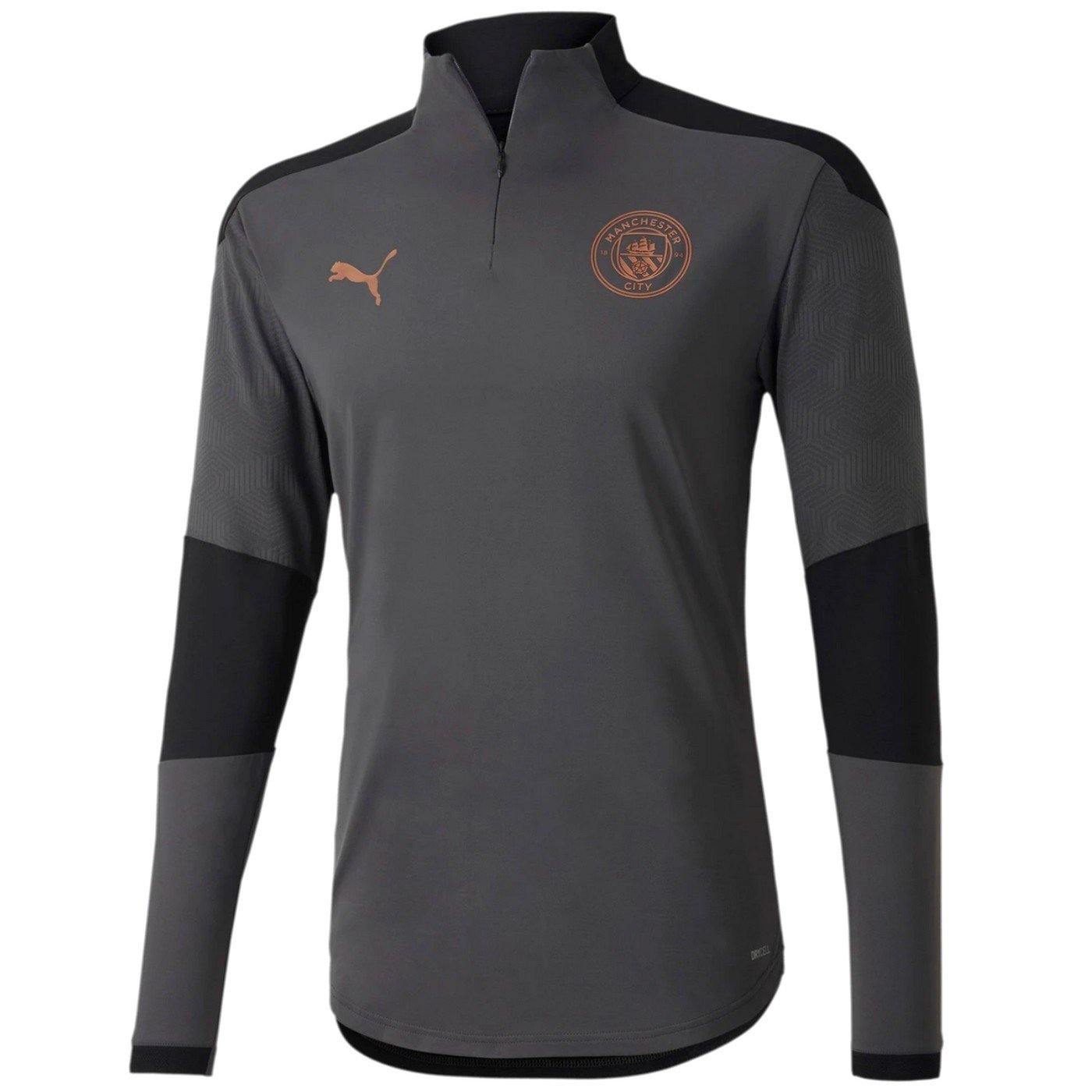 Manchester City black/grey training technical tracksuit 2020/21 - Puma