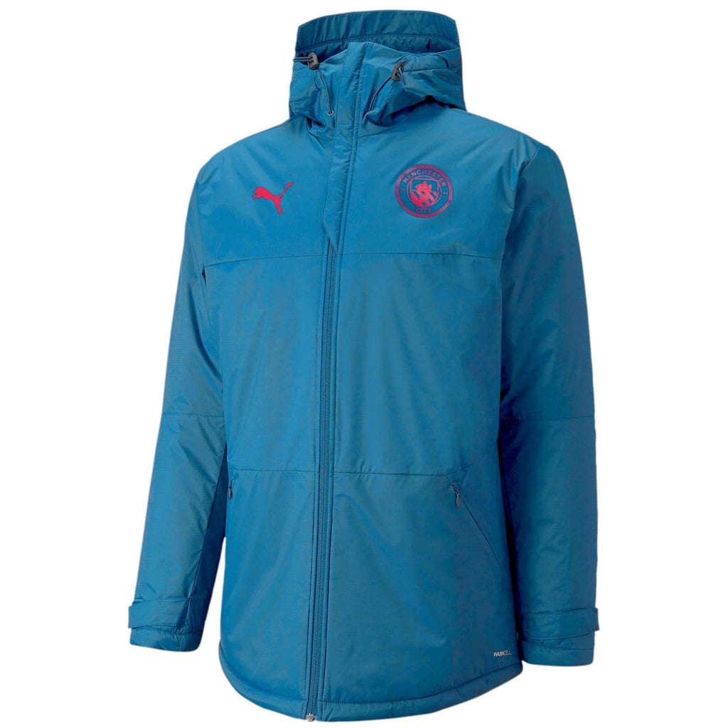 Manchester City UCL soccer bench padded jacket 2021/22 - Puma