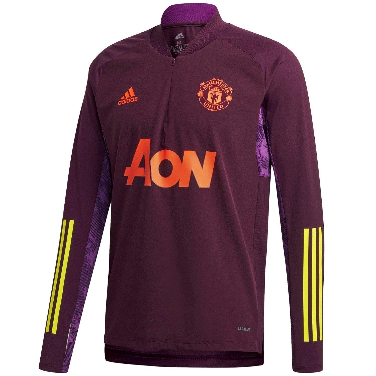 Manchester United training technical soccer tracksuit UCL 2020/21 - Adidas