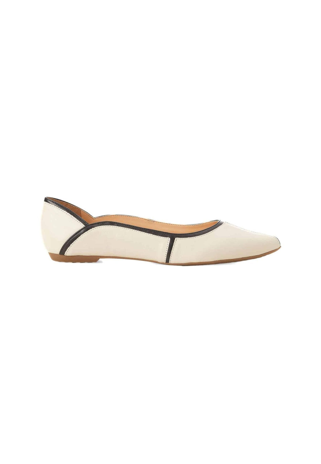 Beige Pitanga Women's Ballerinas