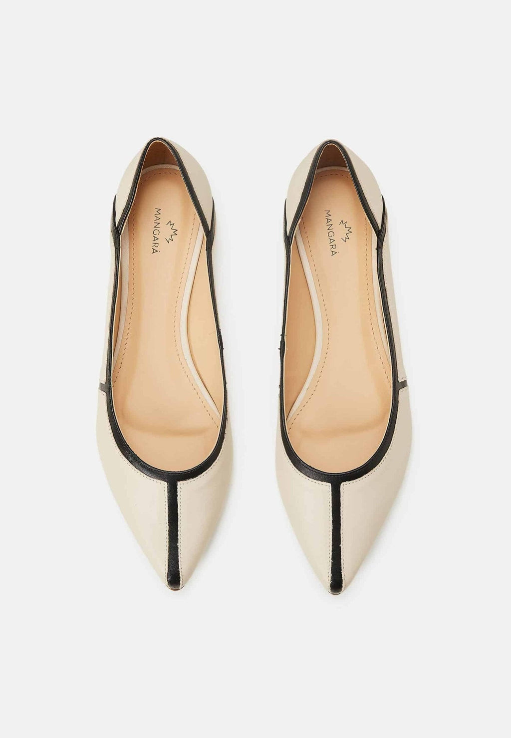 Beige Pitanga Women's Ballerinas