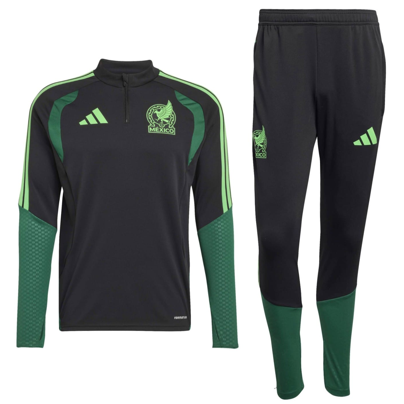 Mexico black training technical Soccer tracksuit 2026/27 - Adidas