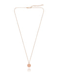 Kettenanhänger CIRCLE 1,2 cm Roségold