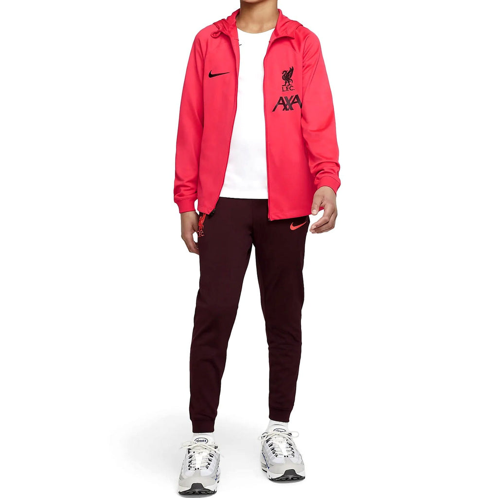 Kids - Liverpool training presentation hooded tracksuit 2022/23 - Nike