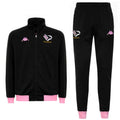 Palermo FC black presentation soccer tracksuit 2021 - Kappa