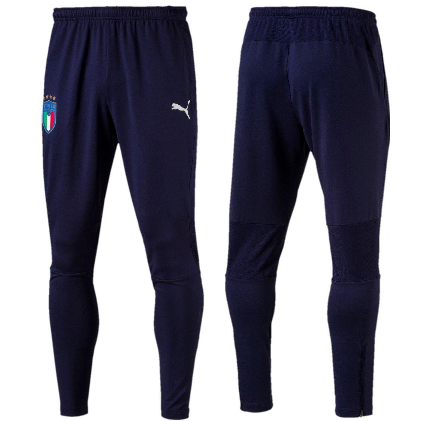 Italy soccer navy technical training pants 2018/19 - Puma