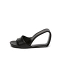 Party High Heel Wedge Sandals