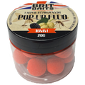 BritBaits Pop Up Fluo Boilies 16mm, Raspberry–Bloodworm, Floating Carp Bait for Rigs and Hair Rigs