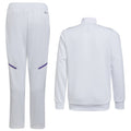 Kids - Real Madrid white training presentation tracksuit 2022/23 - Adidas