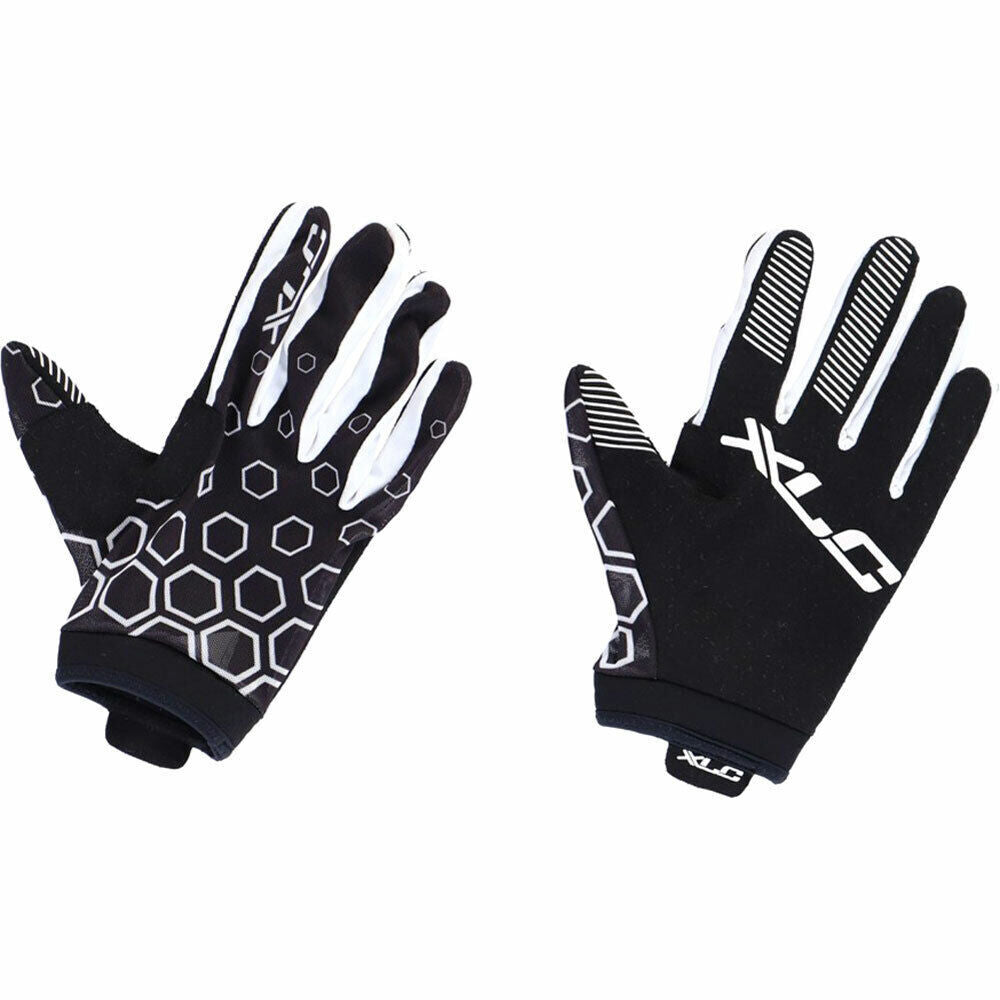 XLC Langfingerhandschuh MTB schwarz weiss Fahrrad