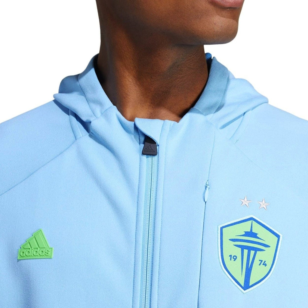 Seattle Sounders pre-match presentation soccer tracksuit 2023/24 - Adidas