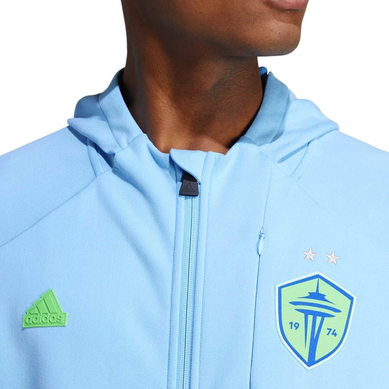 Seattle Sounders pre-match presentation soccer tracksuit 2023/24 - Adidas