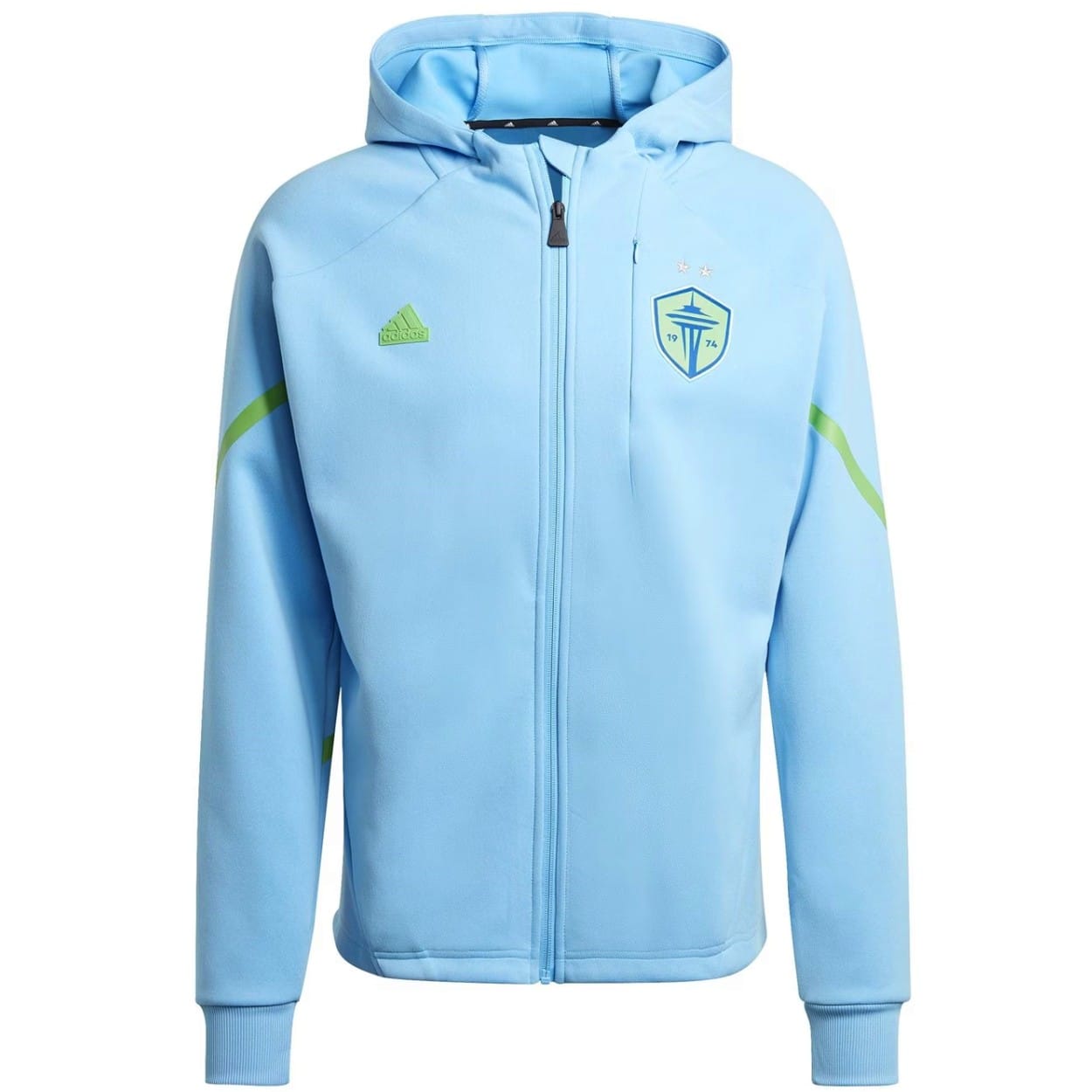Seattle Sounders pre-match presentation soccer tracksuit 2023/24 - Adidas