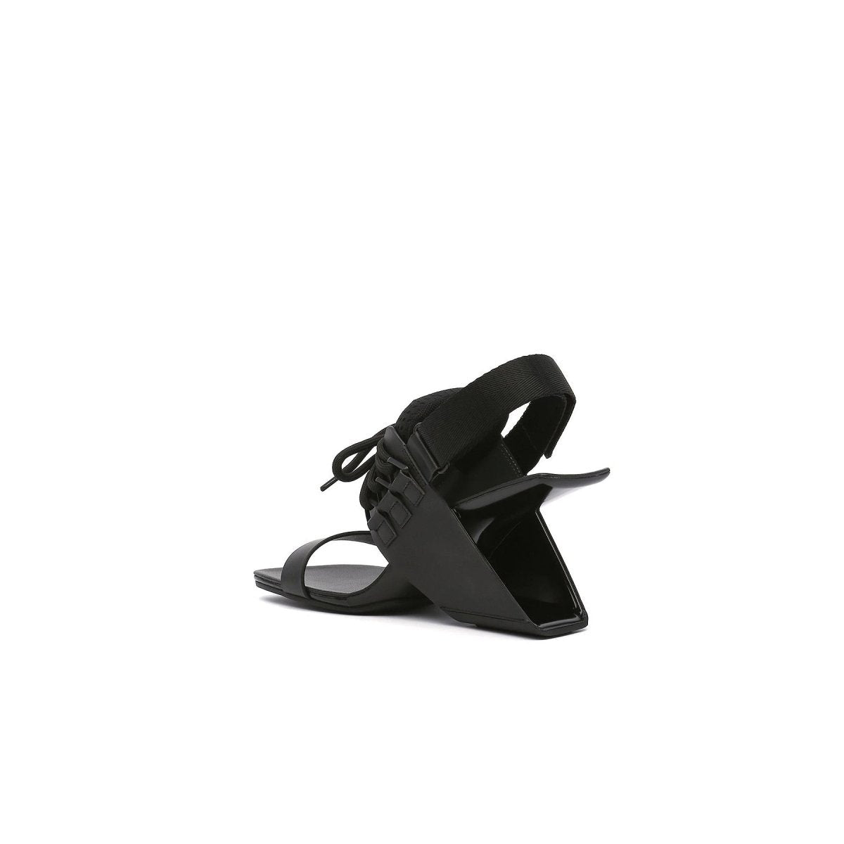Sporty Laced Ankle Strap Sandals