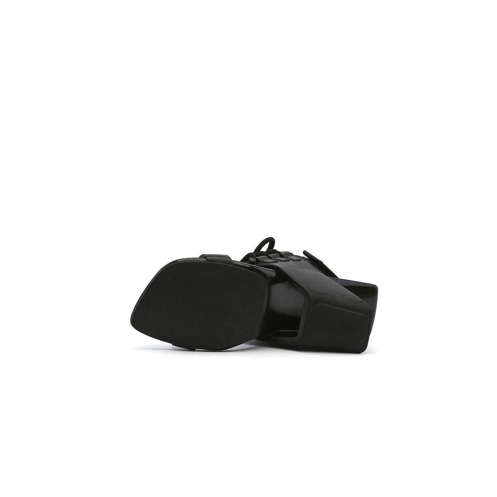 Sporty Laced Ankle Strap Sandals