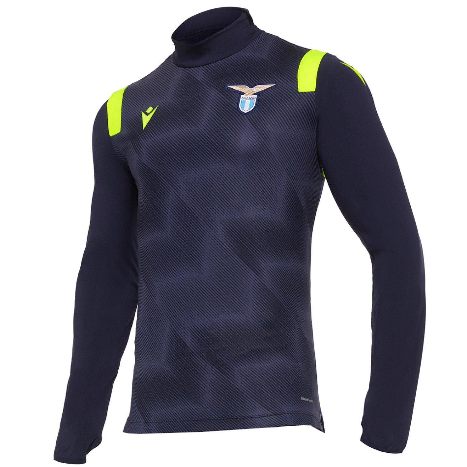 SS Lazio navy training technical Soccer tracksuit 2020/21 - Macron