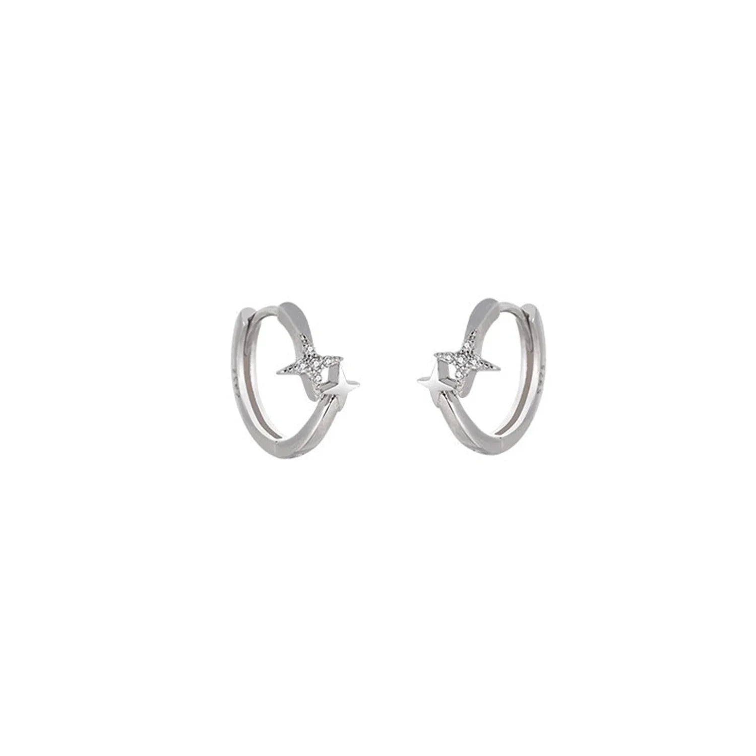 STAR HUGGIE HOOPS 1,1CM