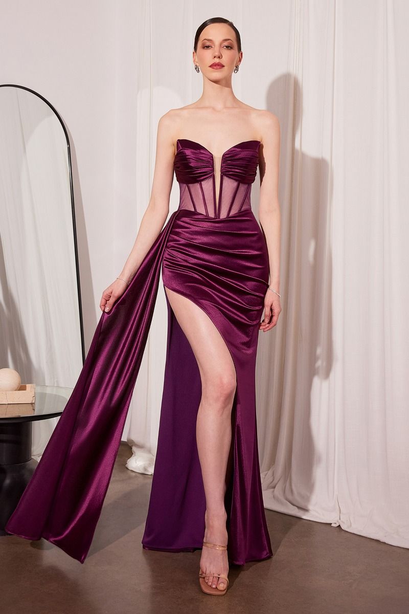 Strapless Fitted Dress