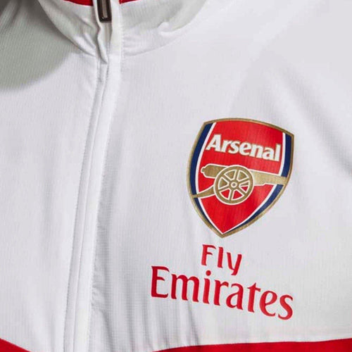 Arsenal presentation Soccer tracksuit white/navy 2020 - Adidas
