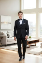 "Vermont" Black Tuxedo Jacket