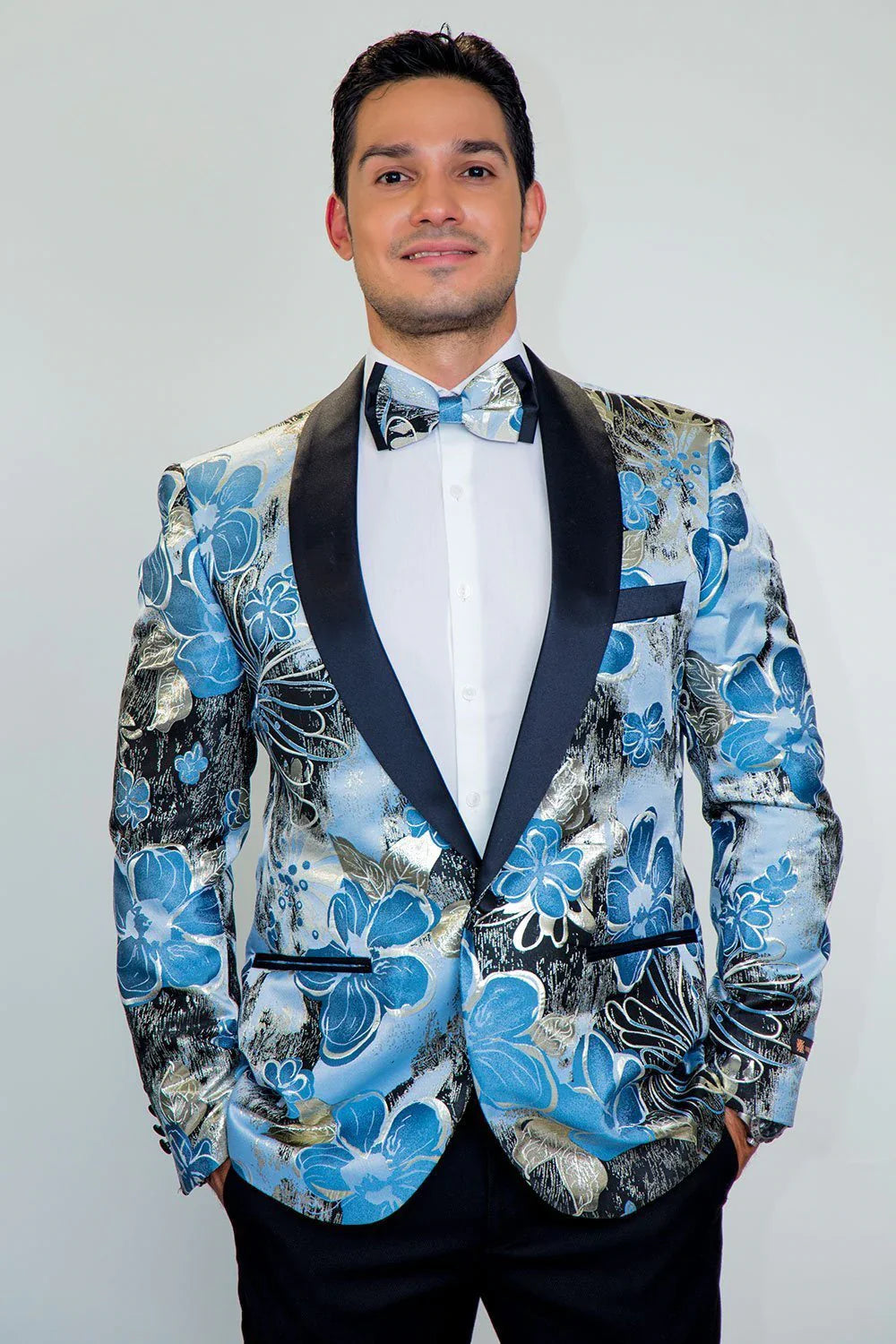 "Monte Carlo" Tuxedo Jacket Shawl